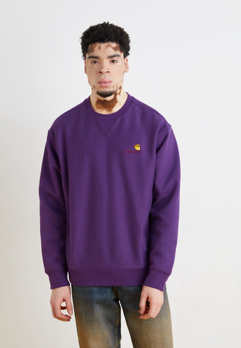 

Толстовка AMERICAN SCRIPT Carhartt WIP, сиреневый