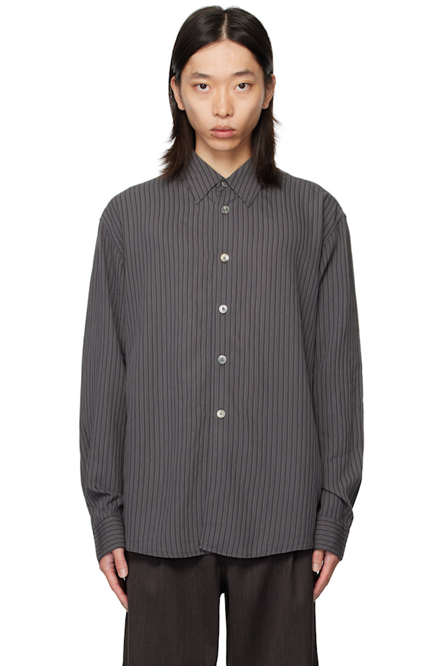 

Our Legacy Серая рубашка за пределами