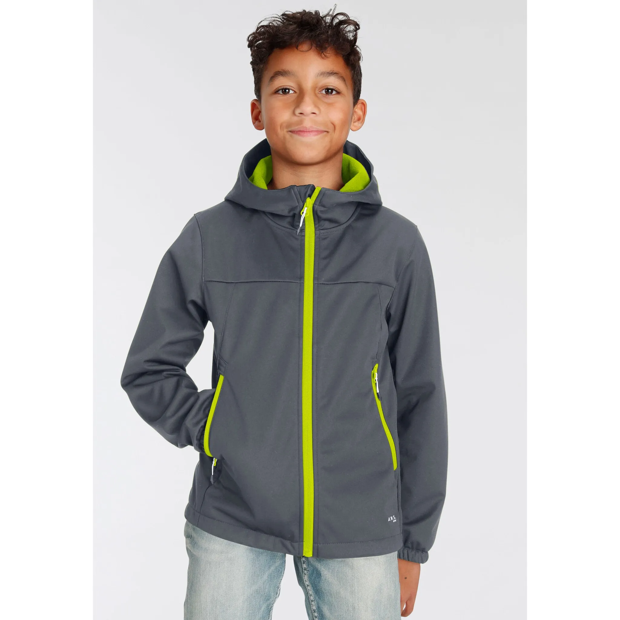 

Куртка софтшелл Icepeak "K SOFTSHELL JACKE KLINE" (1 шт.), с капюшоном, серый