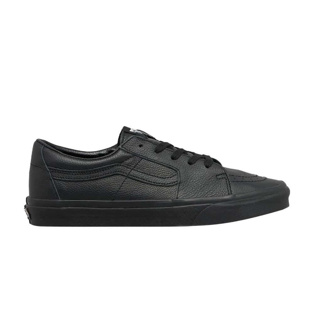 Низкие кроссовки Sk8-Low Leather Vans, черный