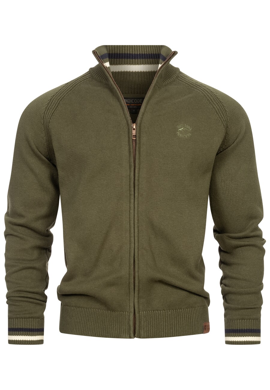 

Вязаный кардиган INDICODE JEANS Arutemia, зеленый