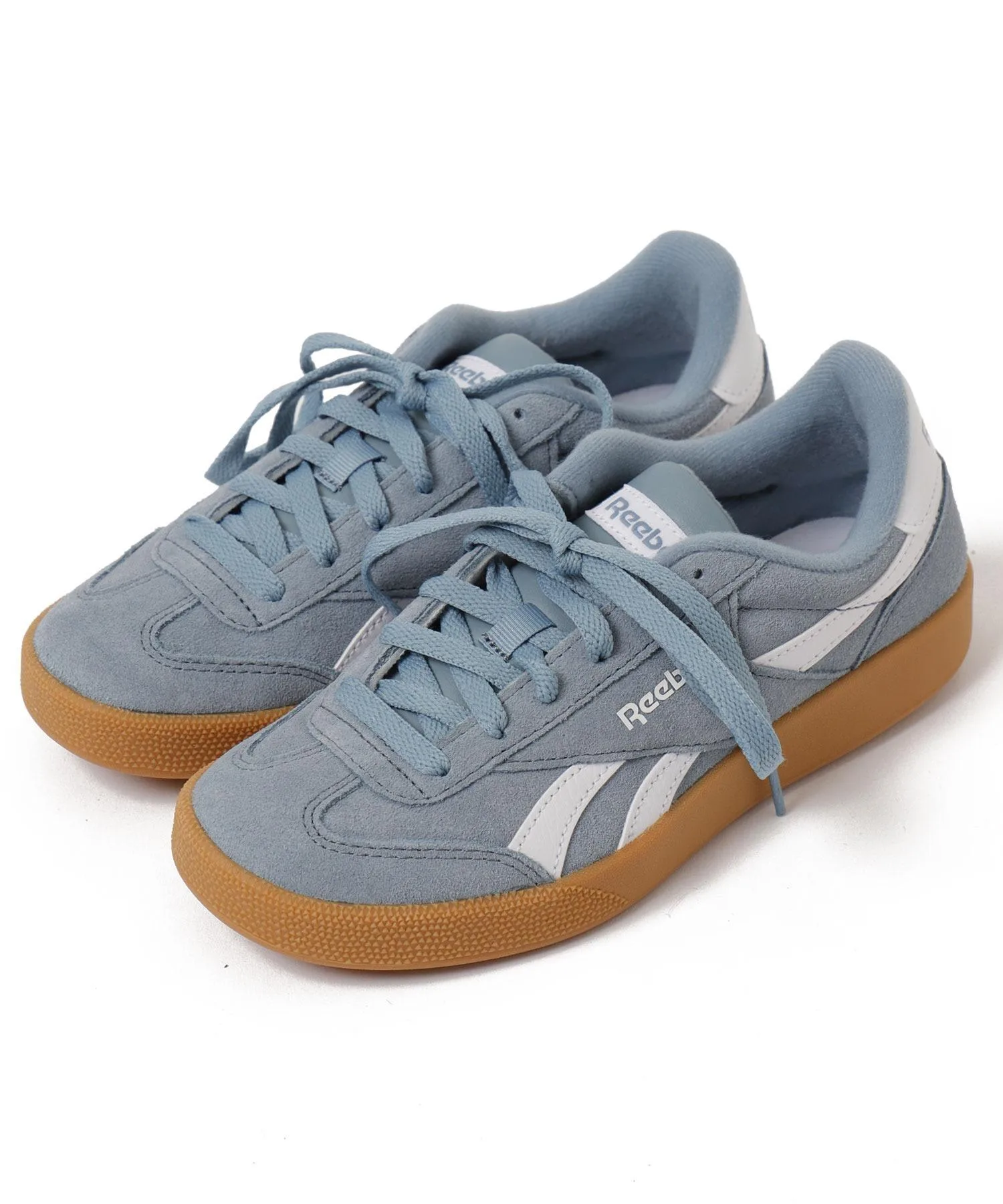 Унисекс кроссовки Reebok SMASH EDGE с гамсолом и логотипом синие