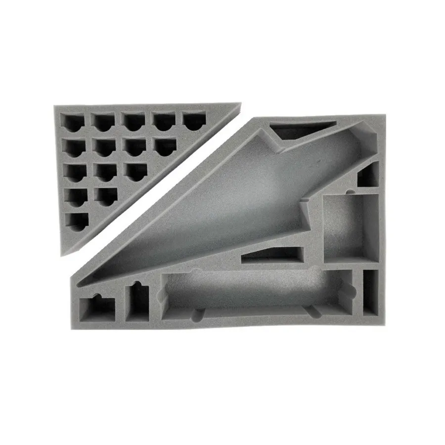 

Пенопластовый лоток для суперзвездного разрушителя с опцией пенопласта для эскадрильи, Battle Foam - Fantasy Flight Games - Star Wars Armada