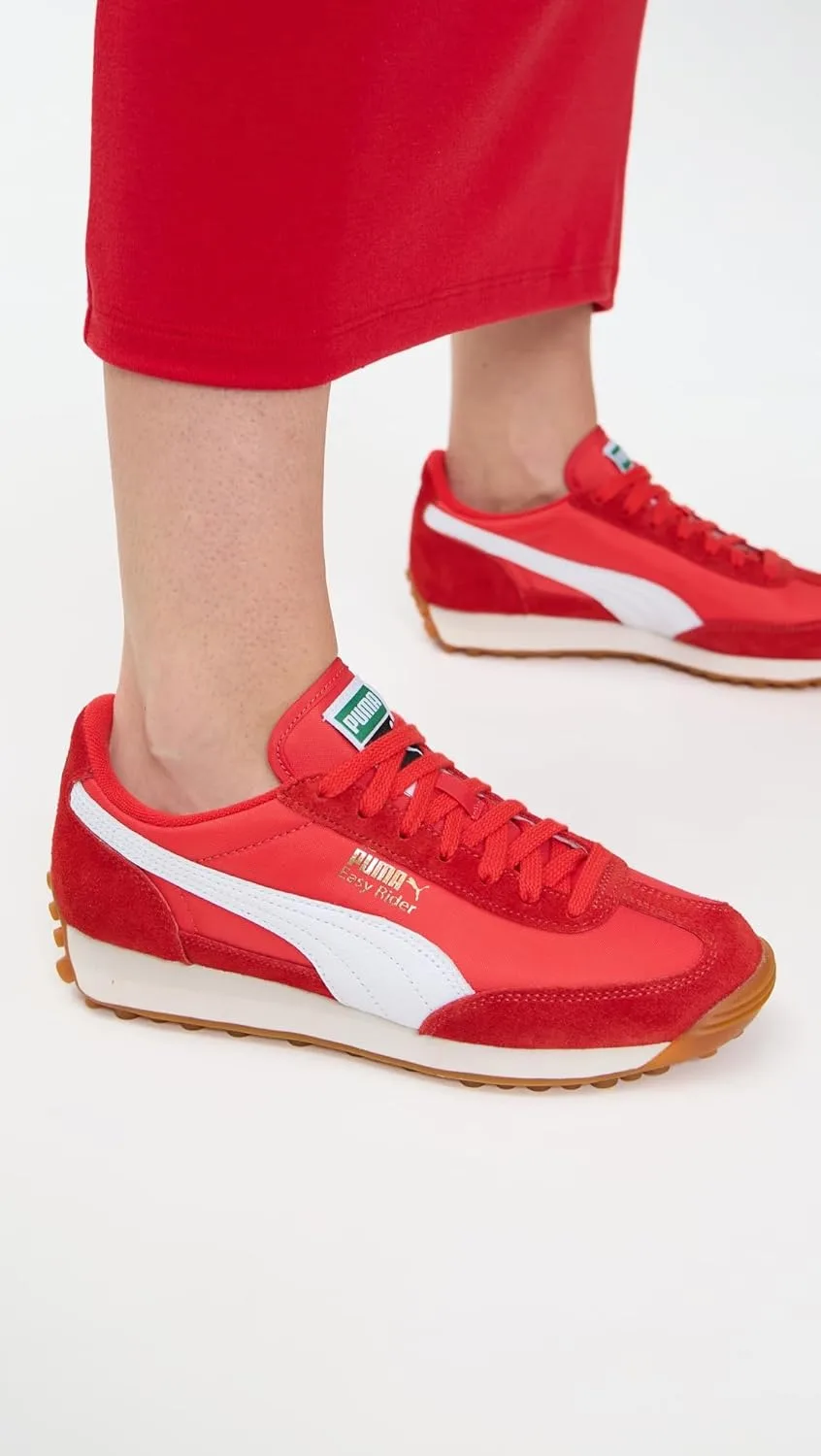 Мужские кроссовки PUMA Easy Rider, белый/красный — фото 2