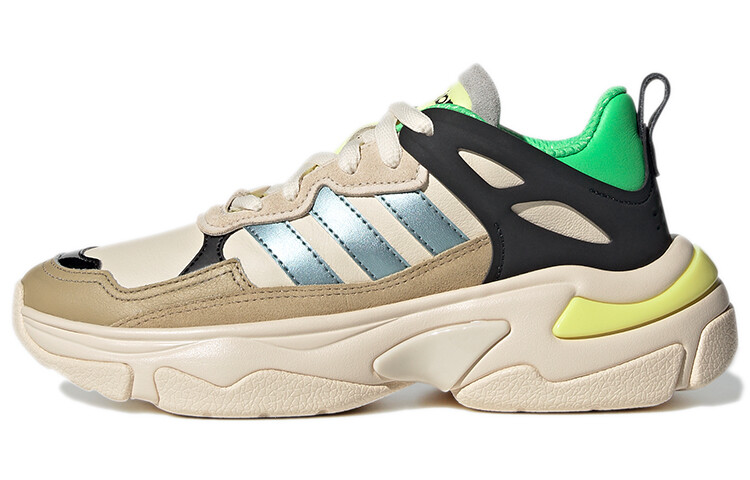

Кроссовки Boujirun женские с низким верхом цвета хаки Adidas Neo