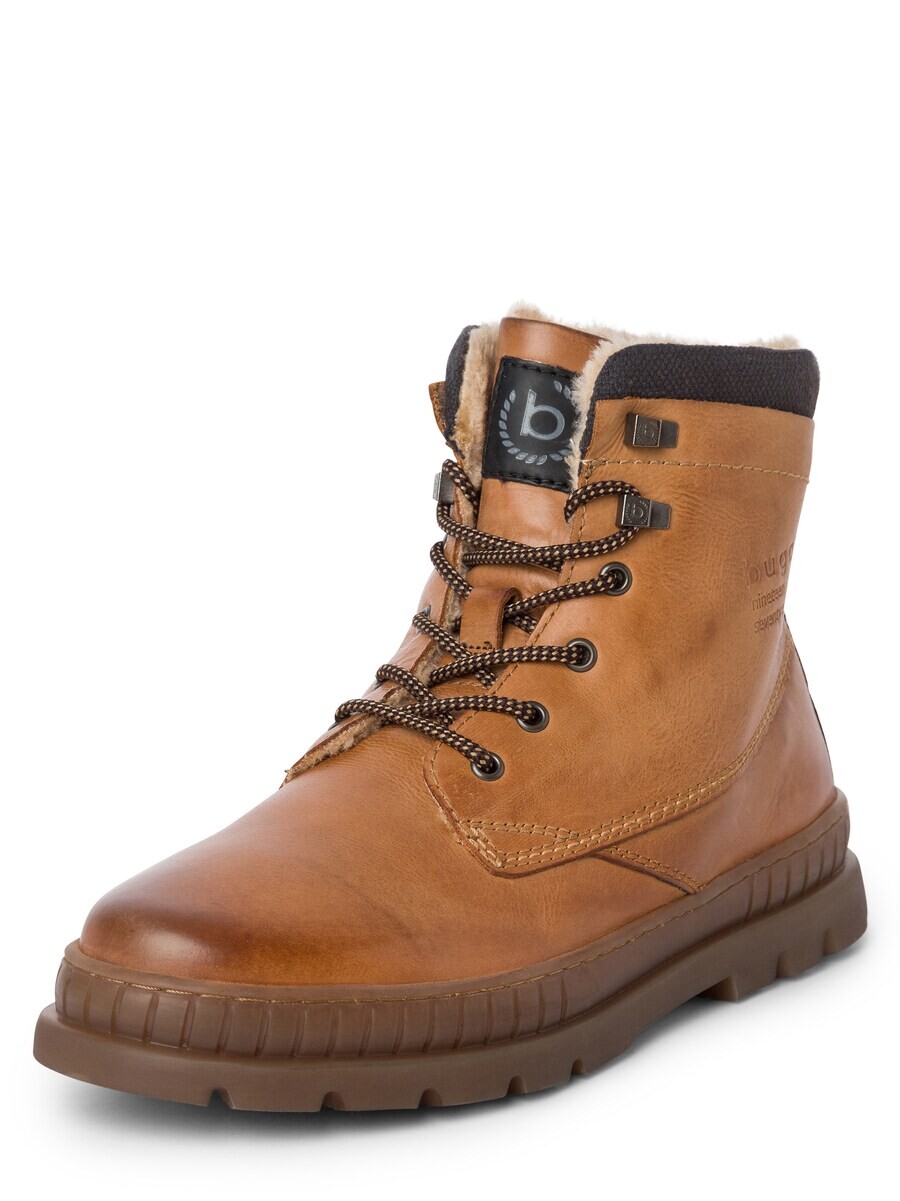 

Ботинки на шнуровке bugatti Lace-Up Boots, цвет cognac/dark brown