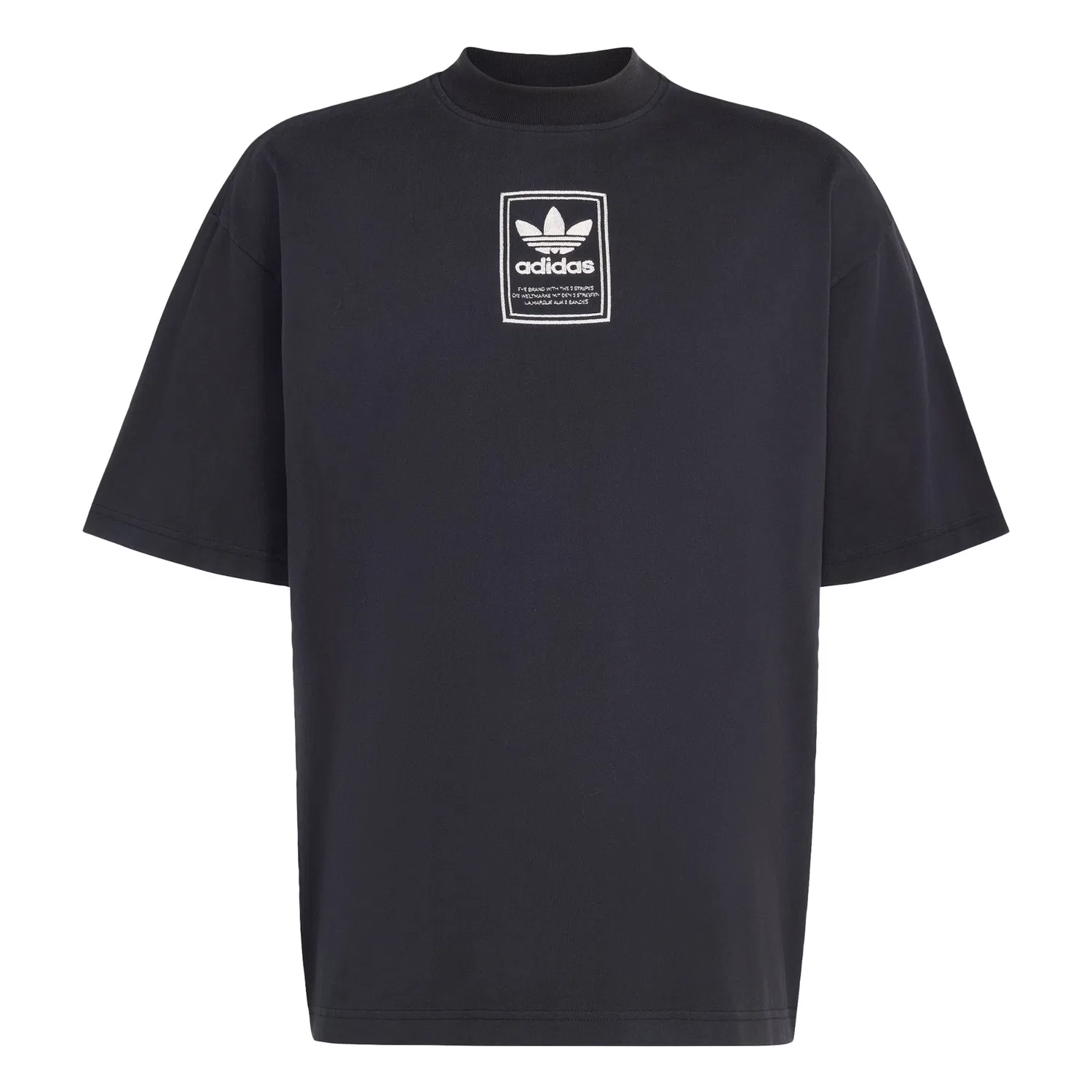 Футболка Adidas Originals Elevated черного цвета