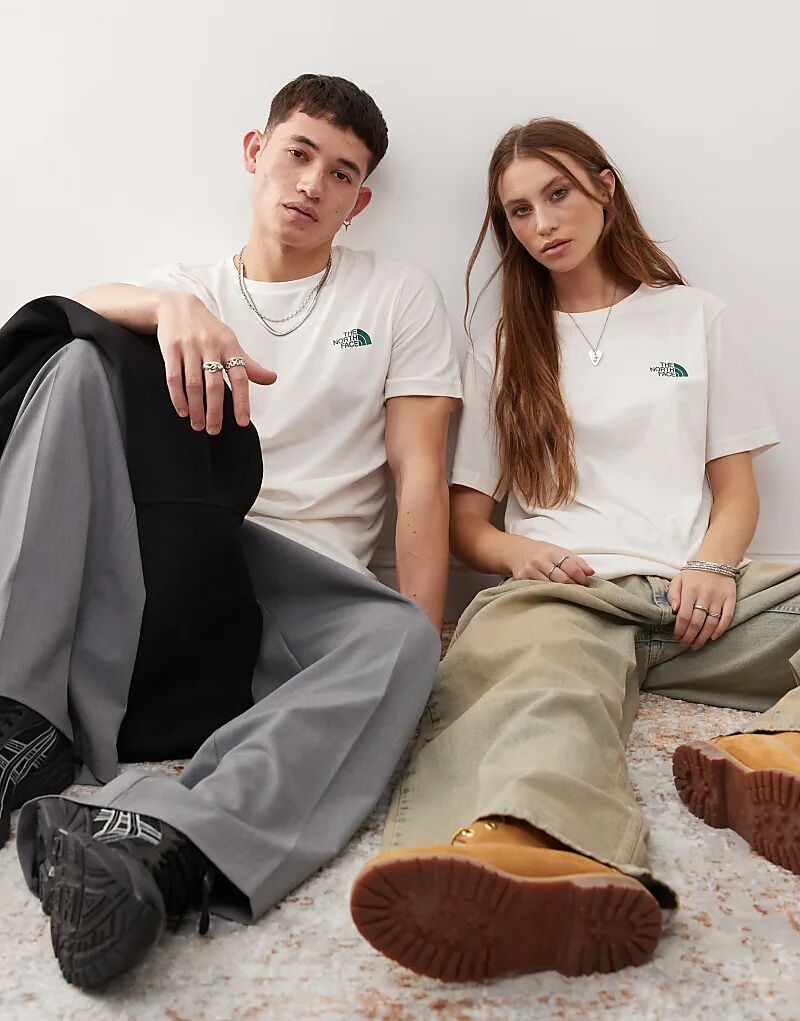

Футболка Simple Dome с логотипом белого цвета The North Face