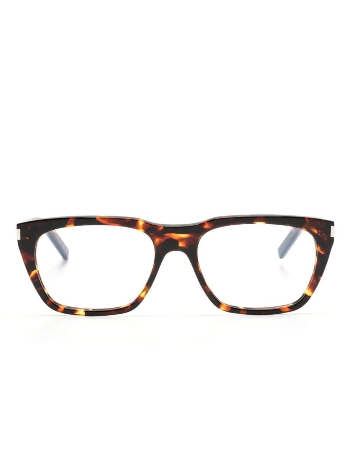 

Saint Laurent Eyewear очки в квадратной оправе черепаховой расцветки, коричневый