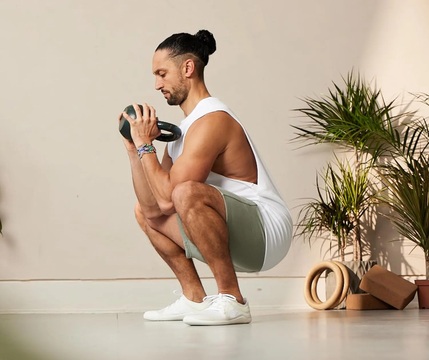 Мужские легкие дышащие веганские кроссовки Vivobarefoot Primus Lite III с подошвой, имитирующей подошву для ходьбы босиком, ярко-белый — фото 2