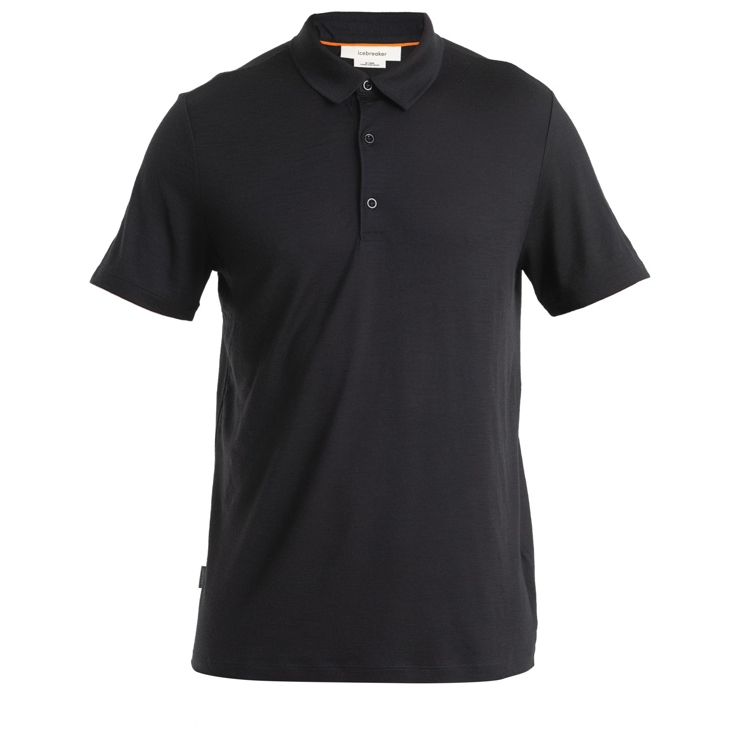 

Рубашка из мериноса Icebreaker Merino 150 Tech Lite III S/S Polo, черный