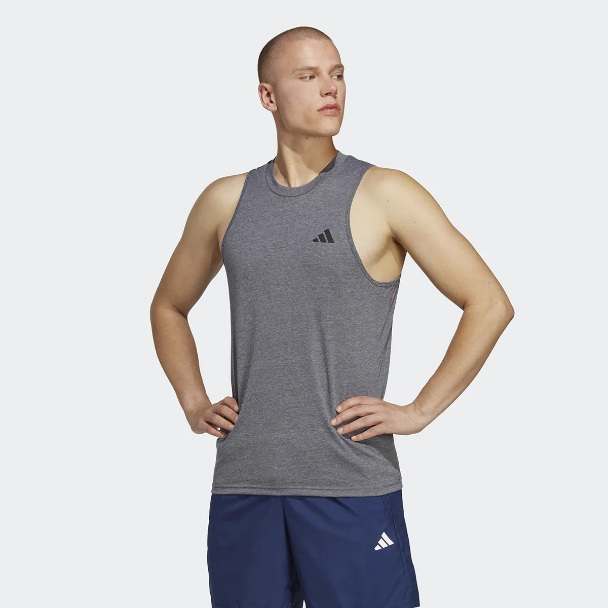 

Мужская футболка Train Essentials Feelready Training Adidas, серый