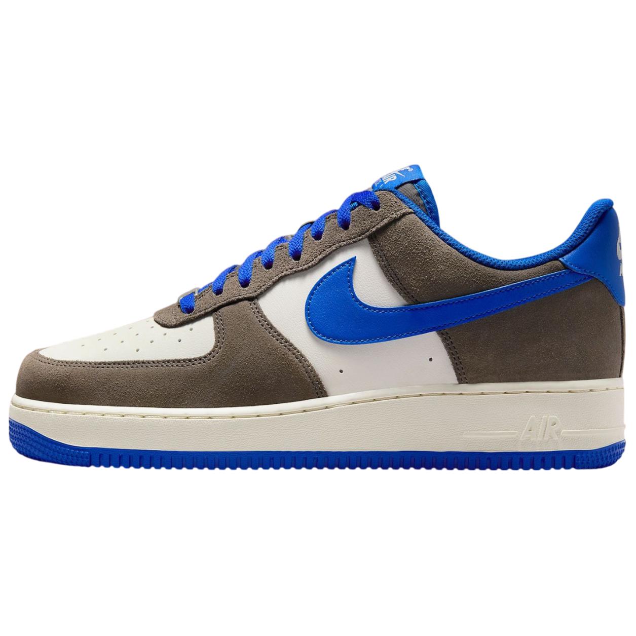 

Кроссовки Air Force 1 Low '07 LV8 Cave Stone Hyper Royal Nike, Gray Blue