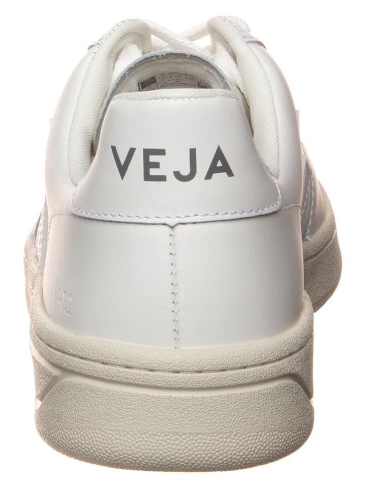 Кроссовки на шнуровке Veja Leder-Sneakers V 12, белый — фото 3