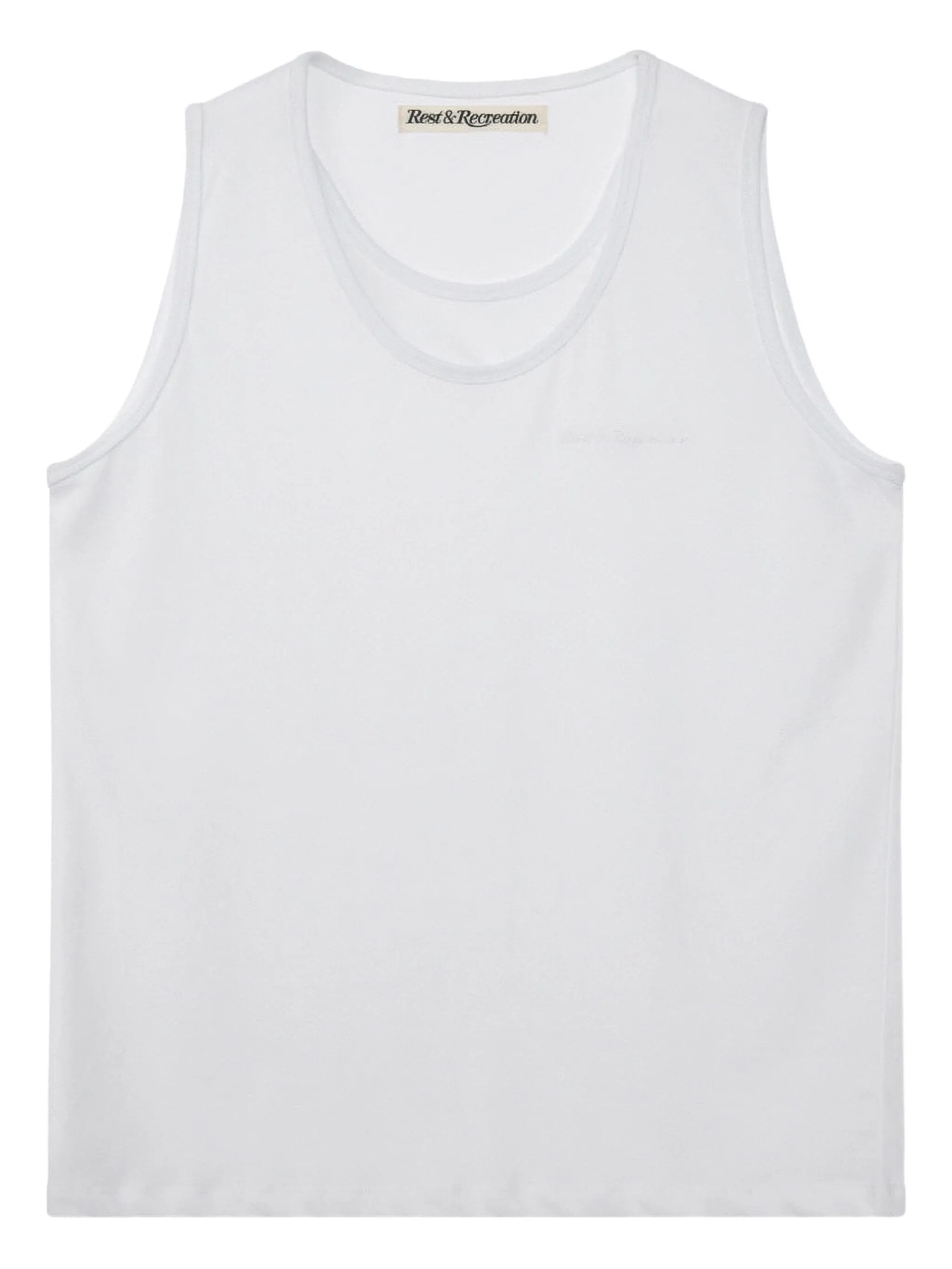 

Многослойный топ без рукавов Rest&Recreation, белый