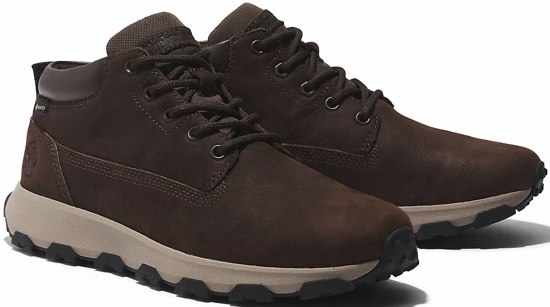 

Ботинки Timberland на шнуровке "Winsor Park Gore Tex Chukka", водонепроницаемые, коричневый