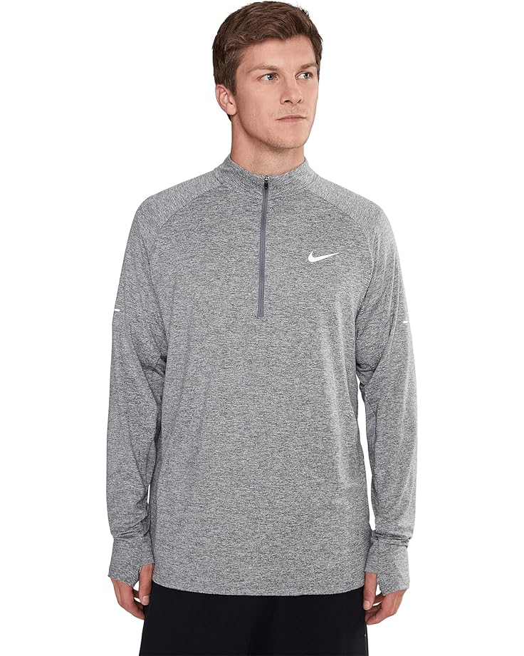

Мужская беговая футболка Nike Stride Dri-Fit 1/4-Zip, Smoke Grey/Heather/Reflective Silver, Серый, Мужская беговая футболка Nike Stride Dri-Fit 1/4-Zip, Smoke Grey/Heather/Reflective Silver