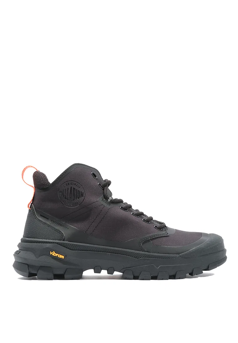 Ботинки женские, водонепроницаемые, модель Pallarider Mid-Top, Unisex, черные Palladium