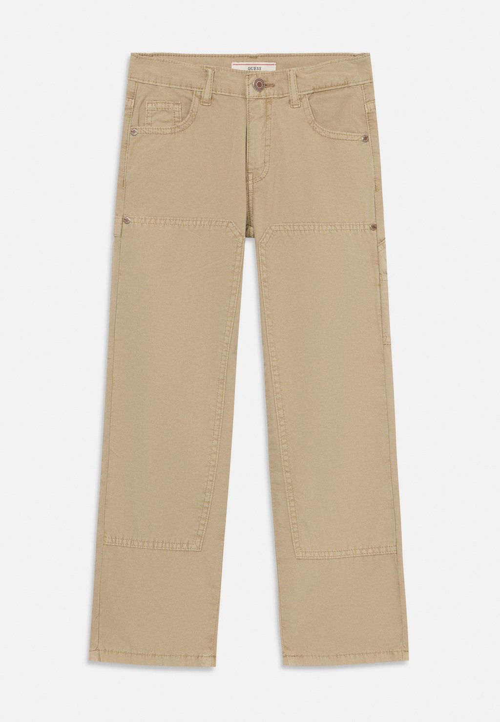 

Брюки JUNIOR RIGID CANVAS OVERSIZE PANTS Guess, темно-серый