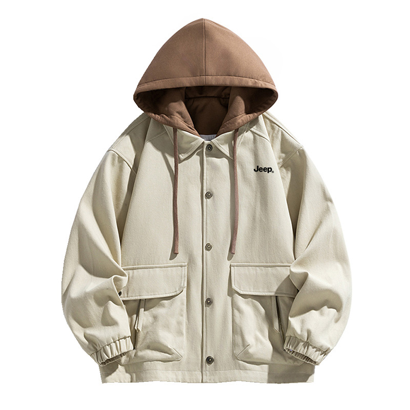 

Jeep Пуховик зимний мужской, Apricot-1478 Collection
