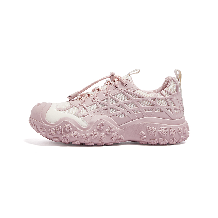 

CAMEL Женские противоскользящие дышащие треккинговые туфли устойчивые к износу бело-розовые, цвет White/Pink