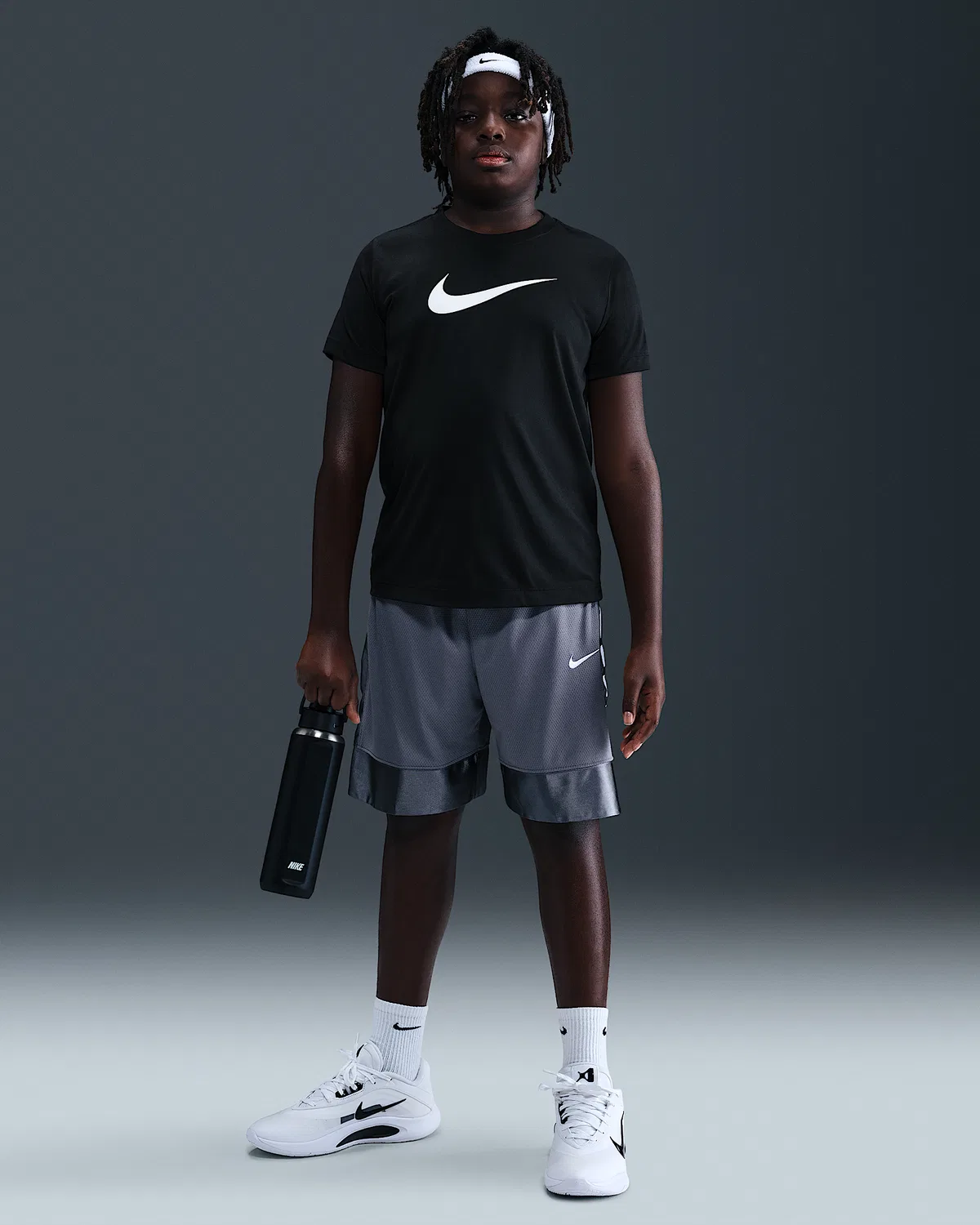 Детская футболка Dri-FIT Nike Legend, Black — фото 4