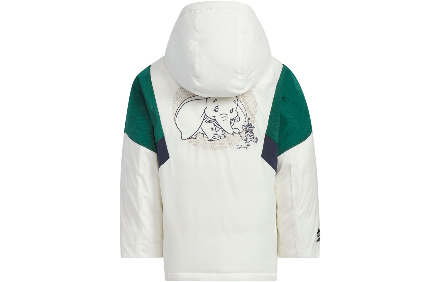 Пуховик Adidas Originals x Disney Dumbo, белый — фото 2