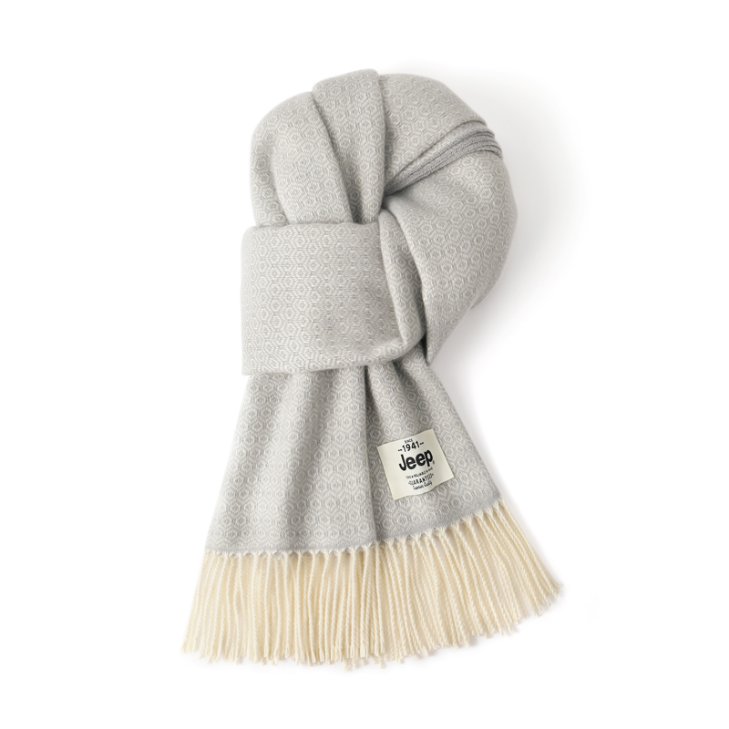 

Jeep Вязаный шарф унисекс, Gray