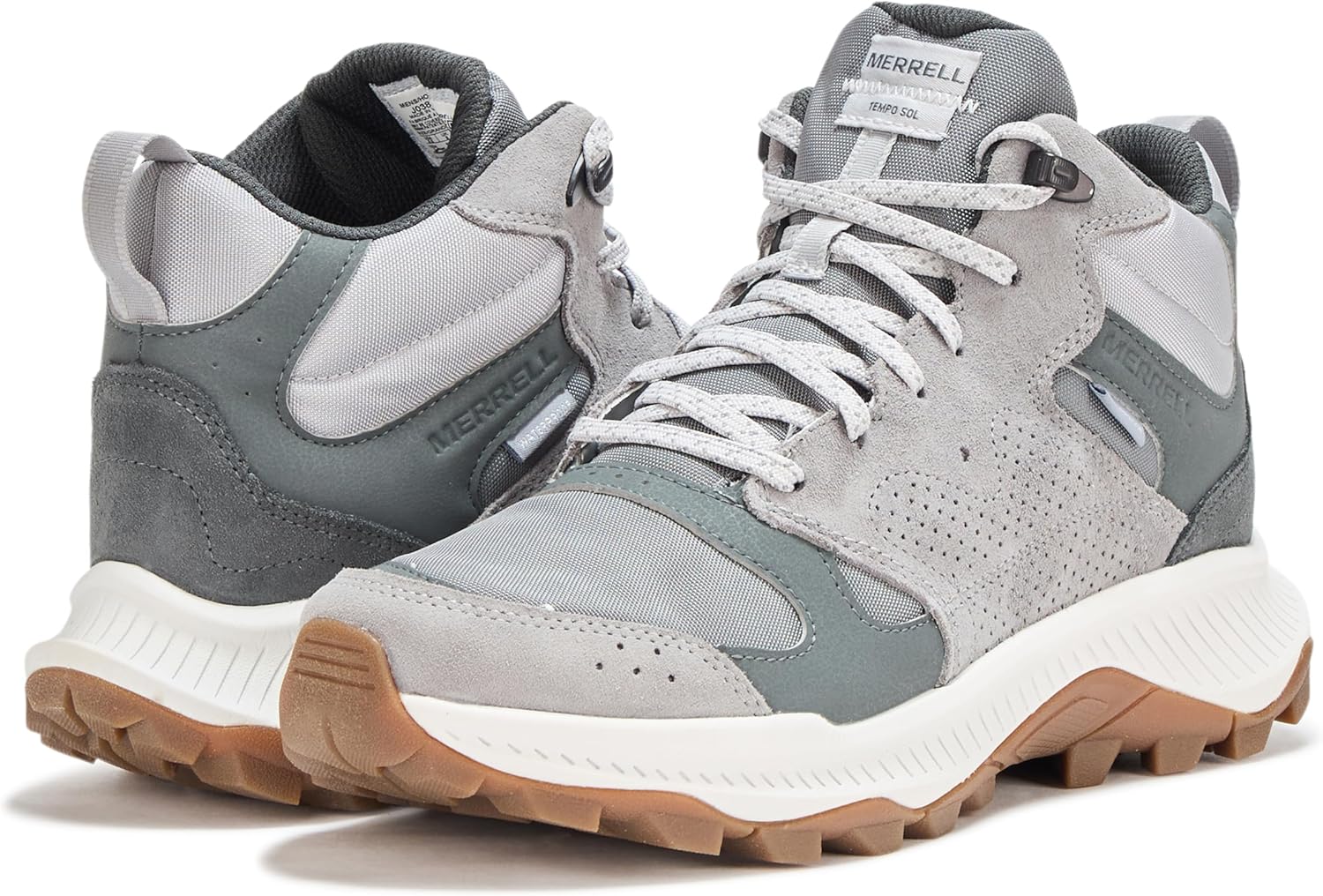 Мужские водонепроницаемые ботинки Merrell Tempo Sol Mid, Alloy — фото 3