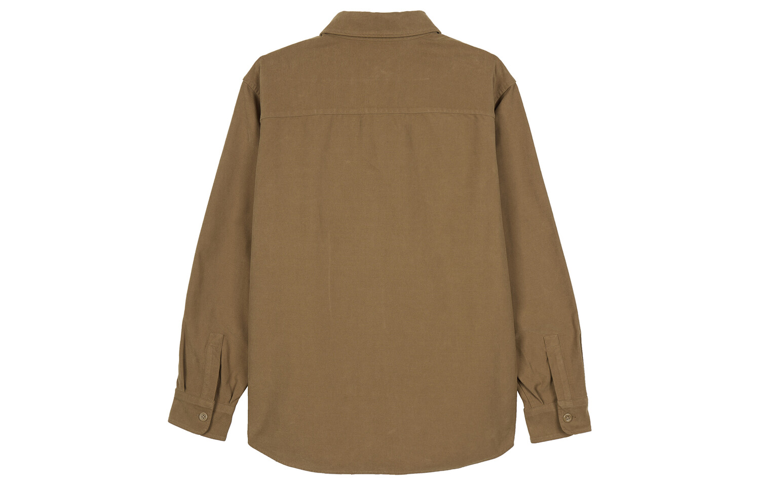 Мужская рубашка UNIQLO, цвет Brown — фото 2