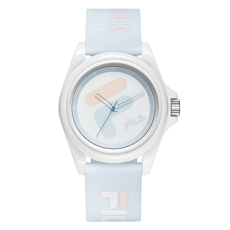 

FILA Часы 6113 Collection Wrist Watch Quartz Movement Silicone Strap White Dial Unisex