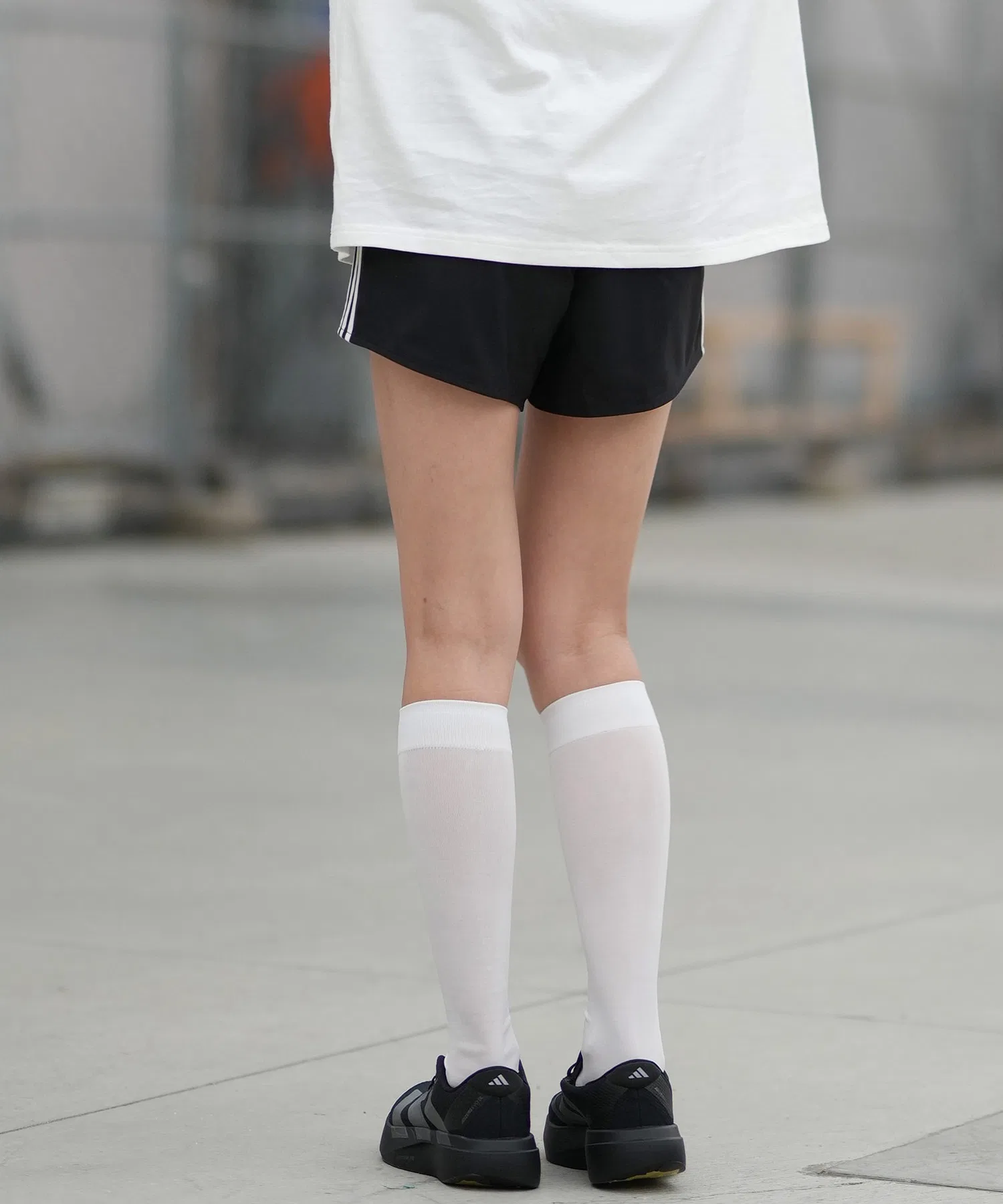 Женские шорты Adidas W 3ST High Rise Shorts KWH27 — фото 3