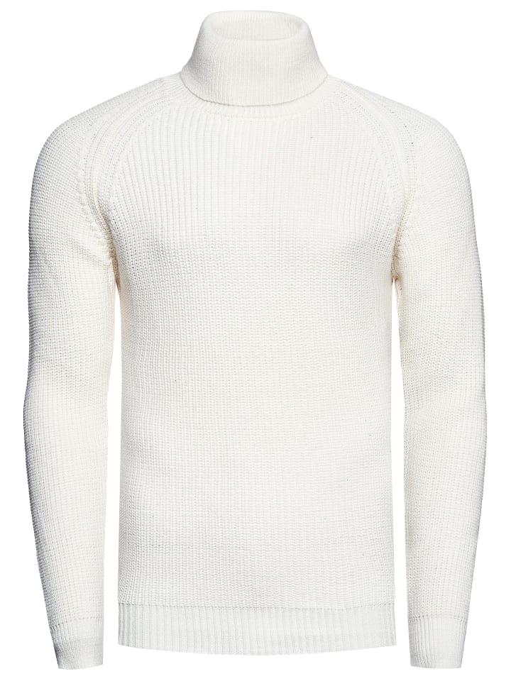 

Водолазка облегающего кроя из плотной вязки белого цвета Rusty Neal