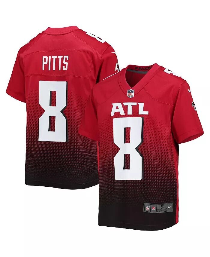 

Большие парни Кайл Питтс Atlanta Falcons игровая майка Nike, красный