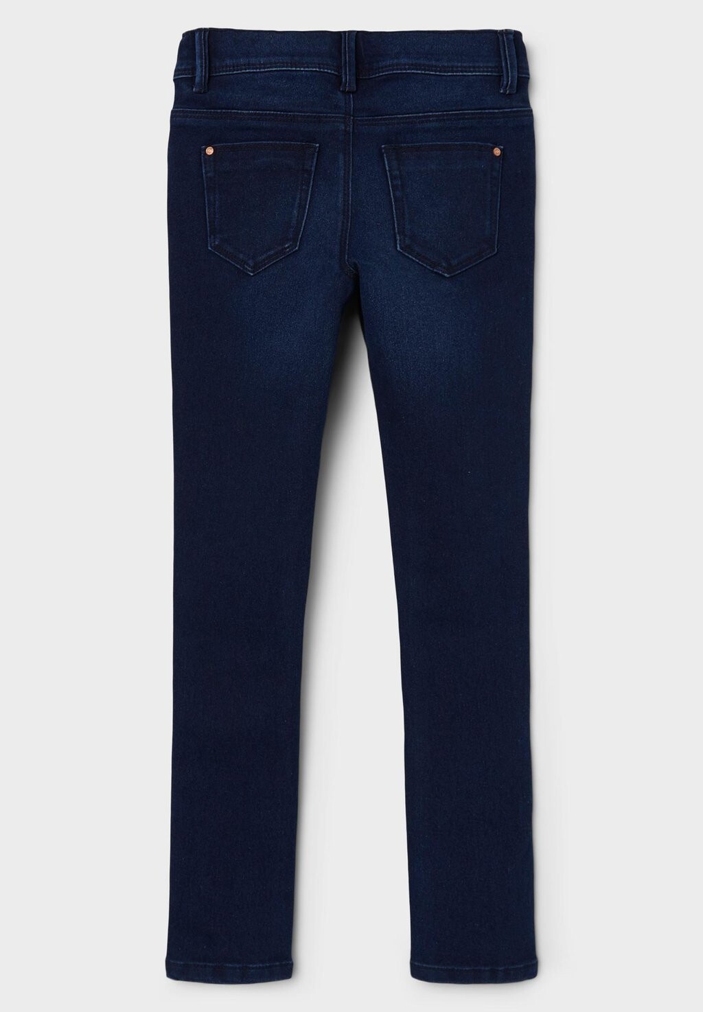 Джинсы Skinny Fit Nkfpolly Pant Name it, цвет dark blue denim — фото 4