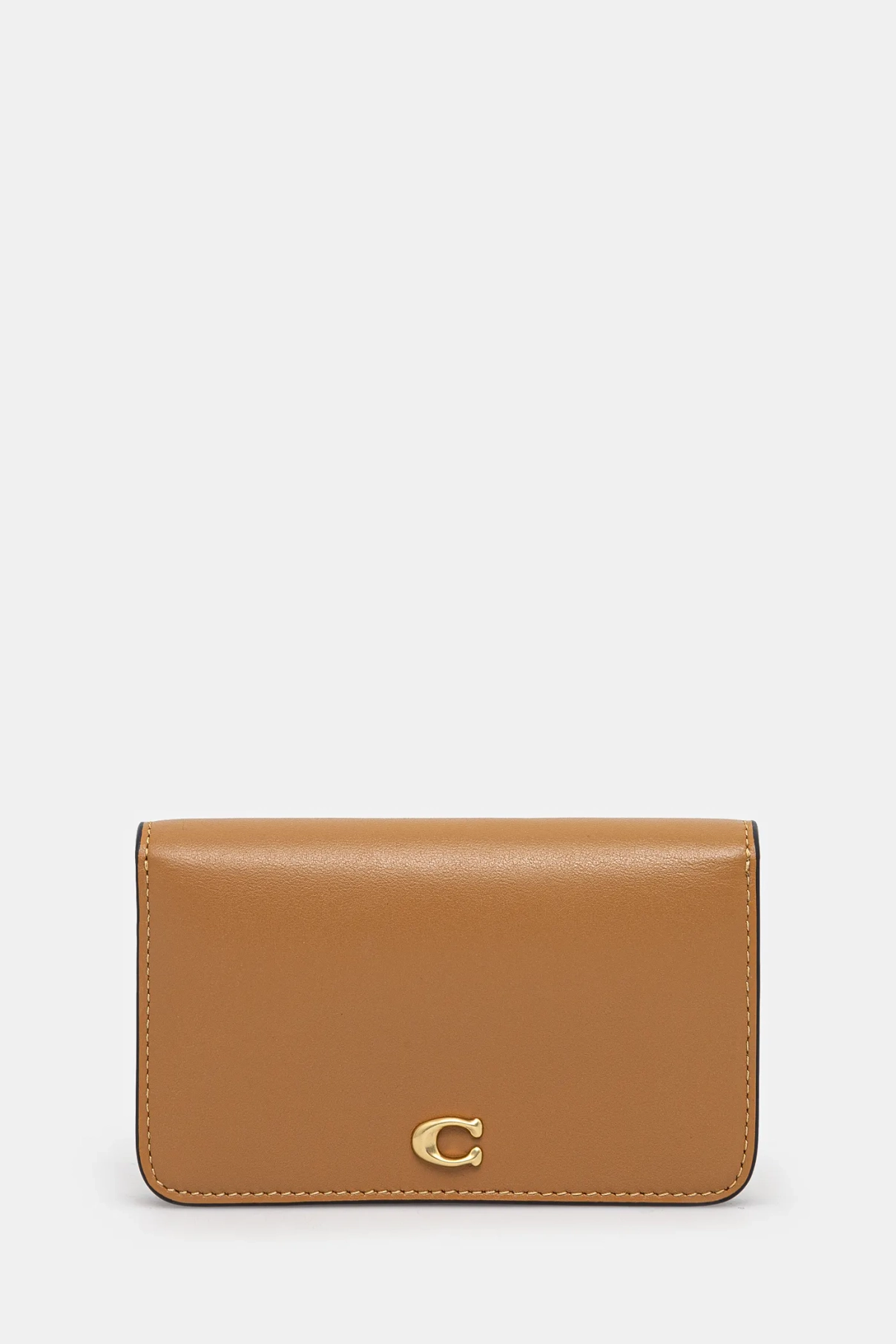 

Кожаный кошелек Coach, бежевый