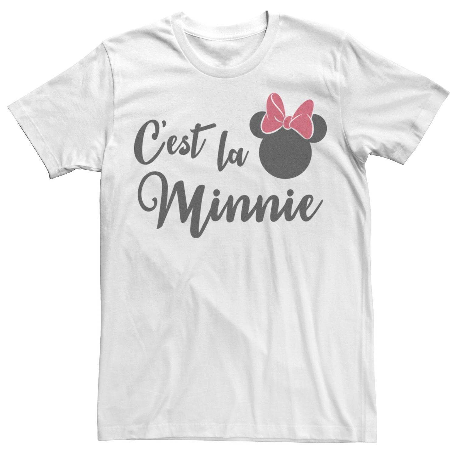 

Мужская футболка с надписью Disney Mickey And Friends C'est La Minnie Licensed Character