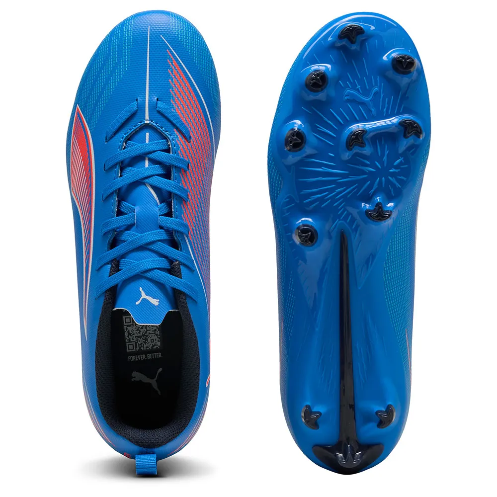 Футбольные бутсы Puma Ultra 6 Play FG/AG infant, синий — фото 2