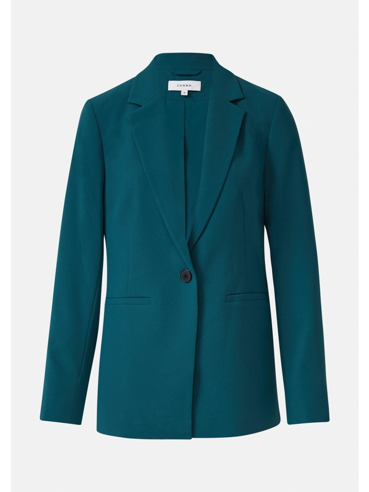 

Comma Блейзер для дома в 6923_petrol