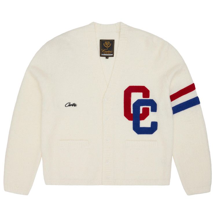 

Кардиган Corteiz College Cardigan, Cream
