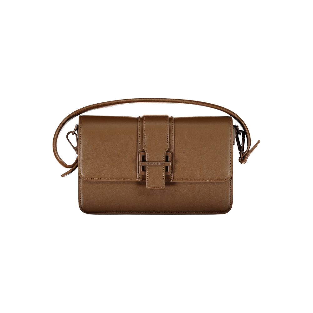 

Коричневая полиэтиленовая женская сумка Valentino Bags, Коричневый, Коричневая полиэтиленовая женская сумка Valentino Bags