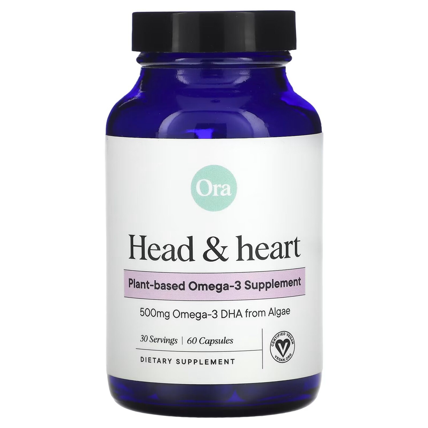 

Head & Heart, 250 мг, 60 капсул Ora