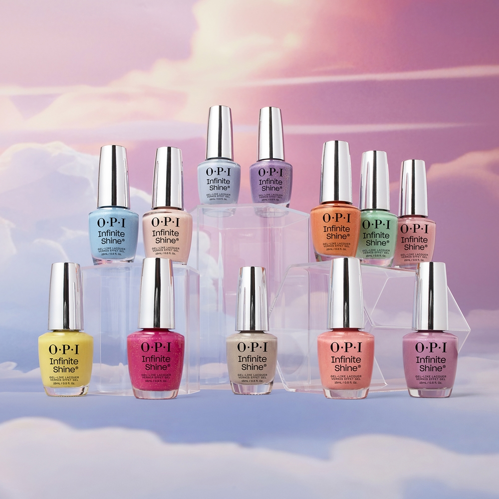Лак для ногтей Opi'M dreaming infinity shine Opi, atspalvis slay hello to yellow 15 мл — фото 4