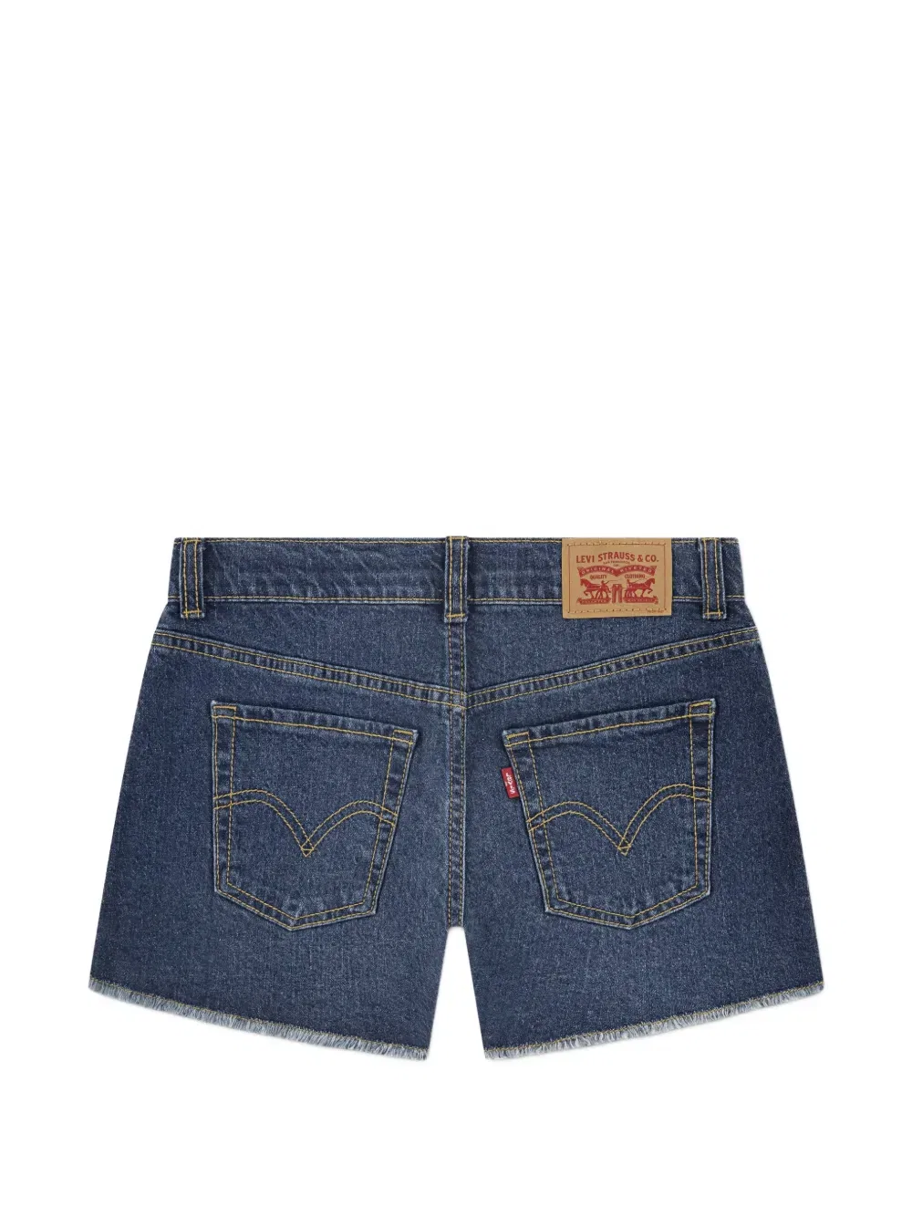 Шорты с бахромой Levi'S Kids, синий — фото 2