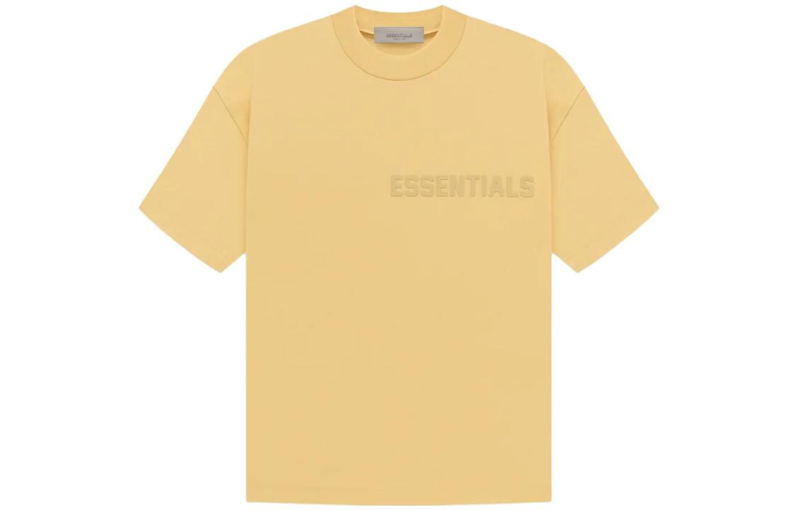

Футболка с коротким рукавом Fear Of God Essentials, светло-желтый