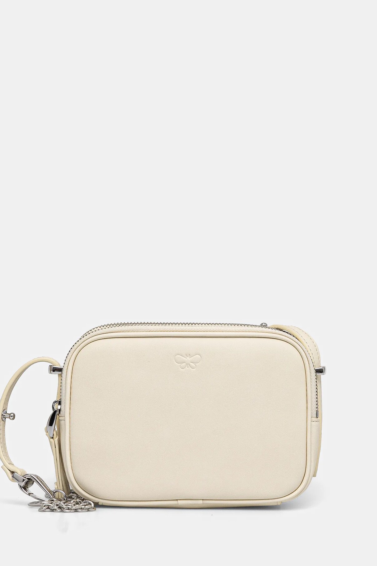 

Кожаная сумка Weekend Max Mara, бежевый