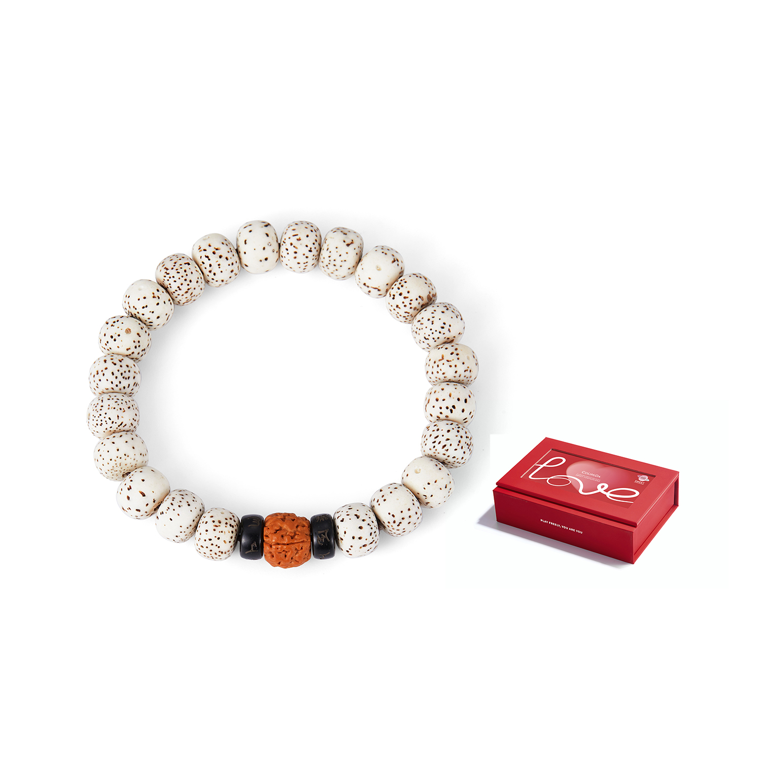 

Браслет из кокосовой скорлупы Unisex COLIMIDA, Version A, Gift Box Set