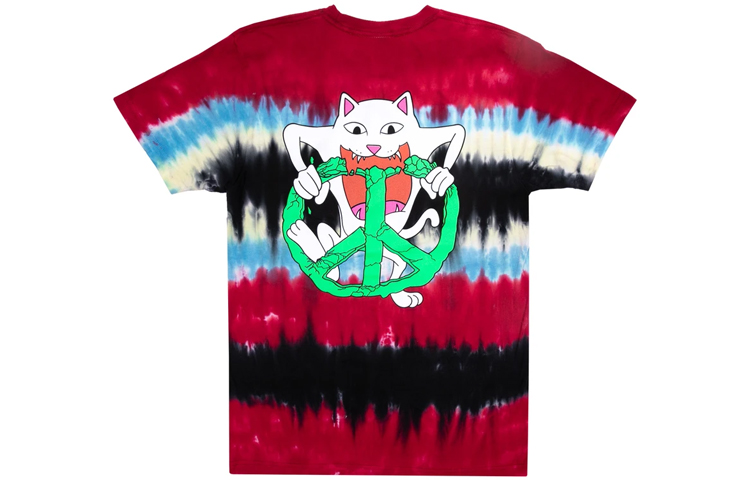 

Футболка унисекс, разноцветная Ripndip, мультиколор