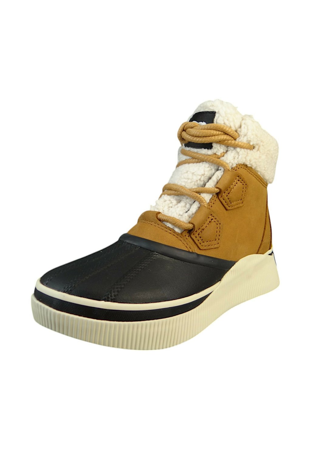 Зимние ботинки женские Sorel OUT N ABOUT IV CHILLZ кожаные на толстой подошве, светло-коричневый — фото 2