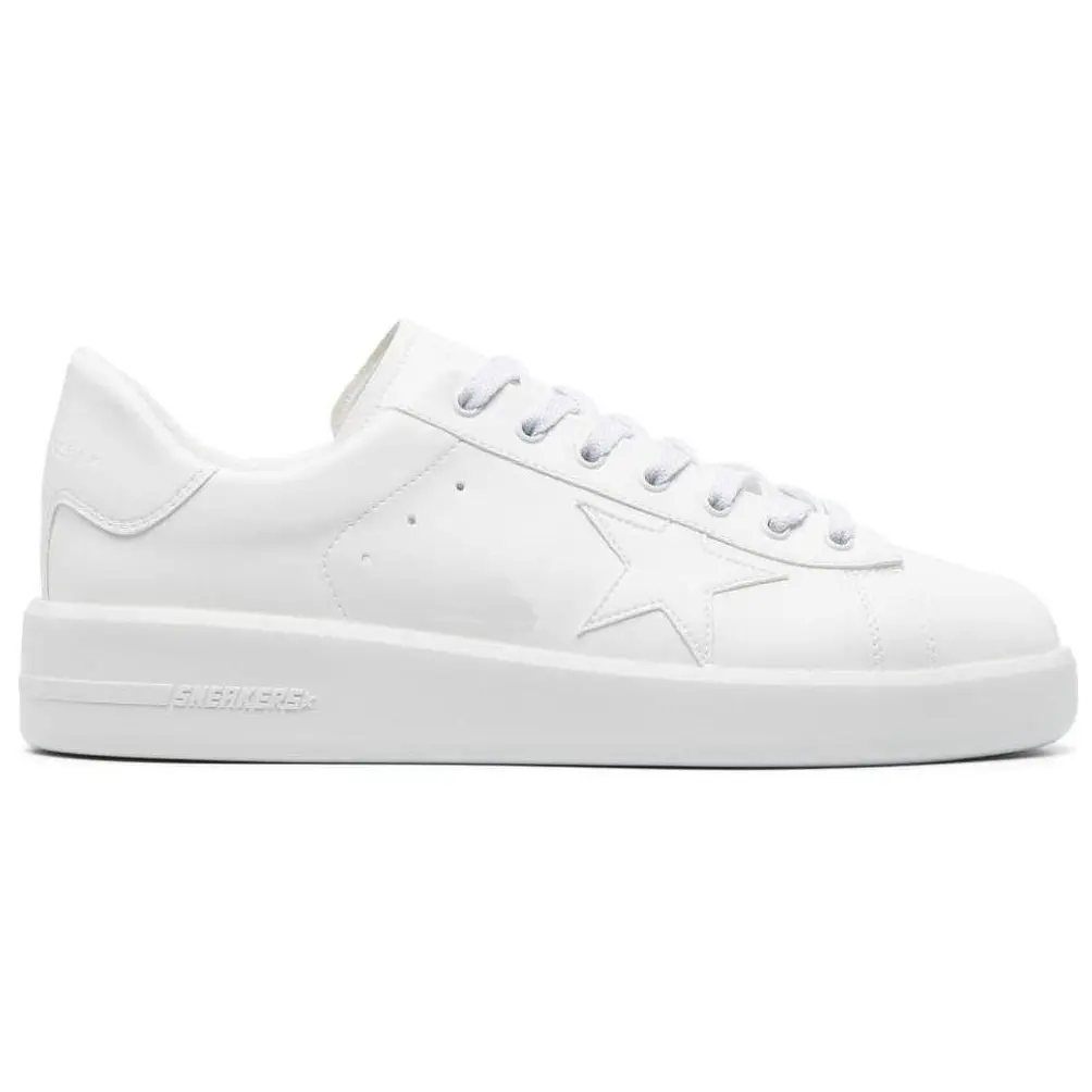 Кроссовки Golden Goose Purestar Faux-leather Sneakers, белый — фото 2